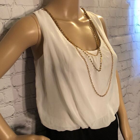 Bongo Blousant Top Dress With Attached Nec… - Picture 5 of 9